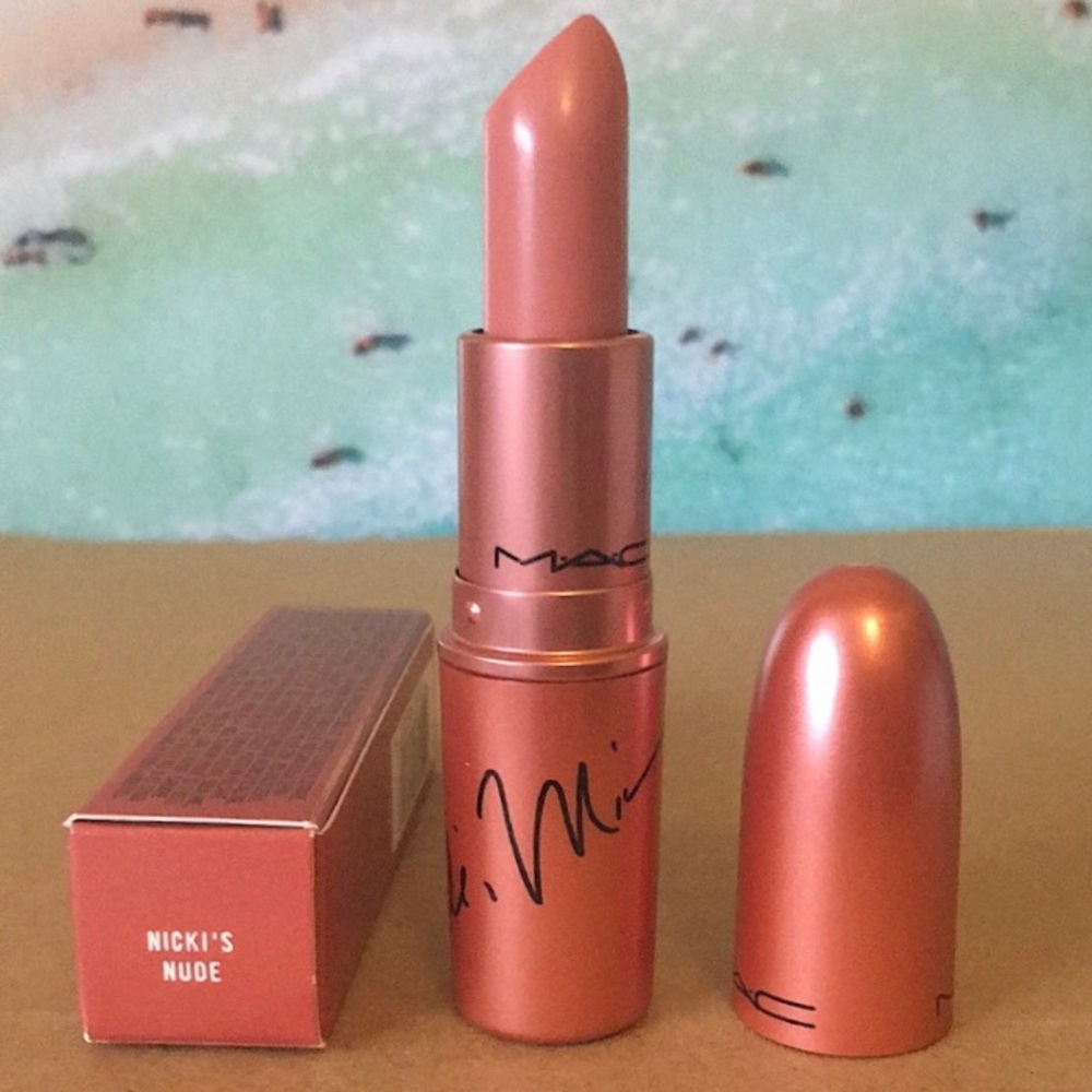 MAC Nicki's Nude Lipstick 100% Authentic Nicki Minaj Amplified Creme New NWT HTF